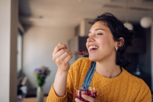 frutas de otoño para cuidar la sonrisa